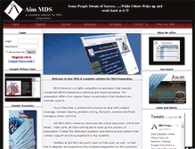 Tablet Screenshot of aimmds.com